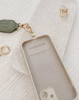 Iris Keyring with Phone Attachment - Sage