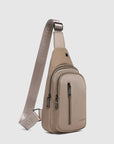 Boyd Nylon Sling Bag - Mocha