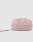 Sarski Suedette Makeup Bag - Pale Pink