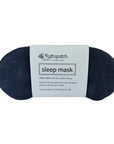 Ruthspatch Linen Sleep Mask - Denim