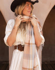 Louenhide Balmoral Blush Scarf