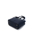 Amelie 2 Piece Top Handle Bag - Deep Navy