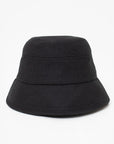 Bow Cloche Hat - Black