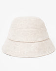 Bow Cloche Hat - Oatmeal