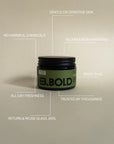 B.BOLD Deodorant - Bergamot + Cedar Bicarb Free