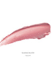 Pink lip swatch labeled 'Guava Blush' on a white background