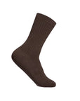 Lamington Mens Socks - Crew Rib | Cacao