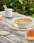 Citta Woven Coasters - Natural | Set of 4
