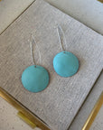 Earrings - Comet Drops love fool light turquoise