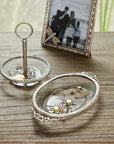 Cut Glass Trinket | Soap Dish french country
