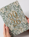 Floral notebook with '2026' on a light background