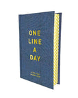 One Line A Day Memory Book - Denim