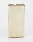 Leather Dual Glasses Holder - Dublin | Gold