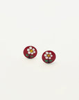 Sterling Silver Enamel Earrings - Assorted
