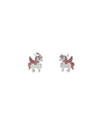 Sterling Silver Enamel Earrings - Assorted