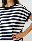 Stella + Gemma Gwen Tee - Milk|Midnight