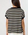 Stella + Gemma Gwen Tee - Sage| Black