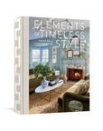 Book titled 'Elements of Timeless Style' by Erin Gates with a living room scene on the cover.
