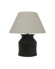 Ennis Patterned Lamp with Shade