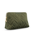 Flox Ahi Velvet Cosmetic Bag - Medium