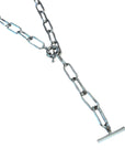 Chain Necklace - Fob | Silver
