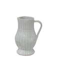 French Country Ribbed Jug Small