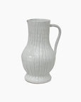 French Country Ribbed Jug Large