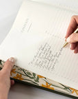 Heirloom Recipe Book Journal - Basil Green