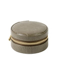 Jewellery, small round case Khaki