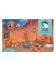 Tikitibu 100 Puzzle Kuwi"s Weta World