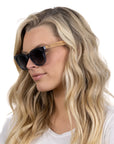 Soek Sunglasses - Lila Grace | Midnight Blue