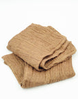 Leggera Washcloths - Set of Two | Sepia