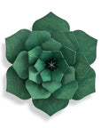 Lovi Decor Flower 24cm Dark Green