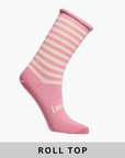 Merino Wool Roll Top Crew Socks | WOMAN | Meringue