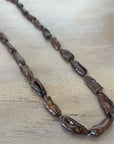 Biwa Bronze Pearl Necklace