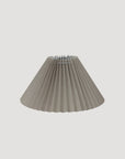 Pleated Linen Shade - 26cmD | Taupe