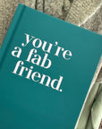 youre a fab friend book