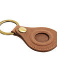 Leather Airtag Key Ring