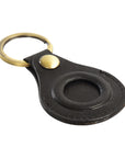 Leather Airtag Key Ring
