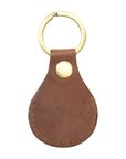 Leather Airtag Key Ring