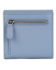 Leather Wallet Small - Leonora | Powder Blue