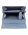 Leather Wallet Small - Leonora | Powder Blue