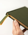 Heirloom Recipe Book Journal - Basil Green