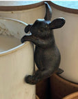 Resin Hanging Rabbits BY FRENCH COUNTRY