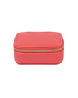 Small Rectangular Jewellery Case by Stella + Gemma | Neon Pink