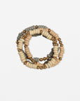 Stella and Gemma Bracelet Set - Greys
