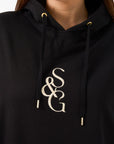 Stella + Gemma Hoodie - Black S+G Logo