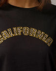 Stella and Gemma california black tee