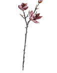 Port Wine Magnolia Spray 79cm