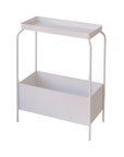 Metal Planter Stand - White